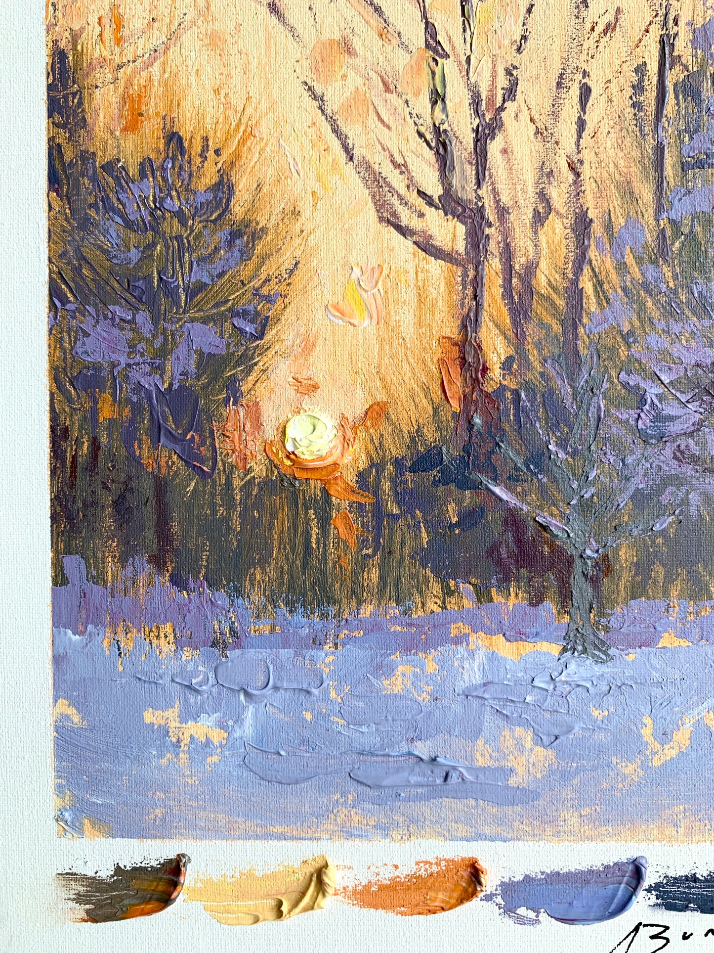 Winter Magic: 8x10"