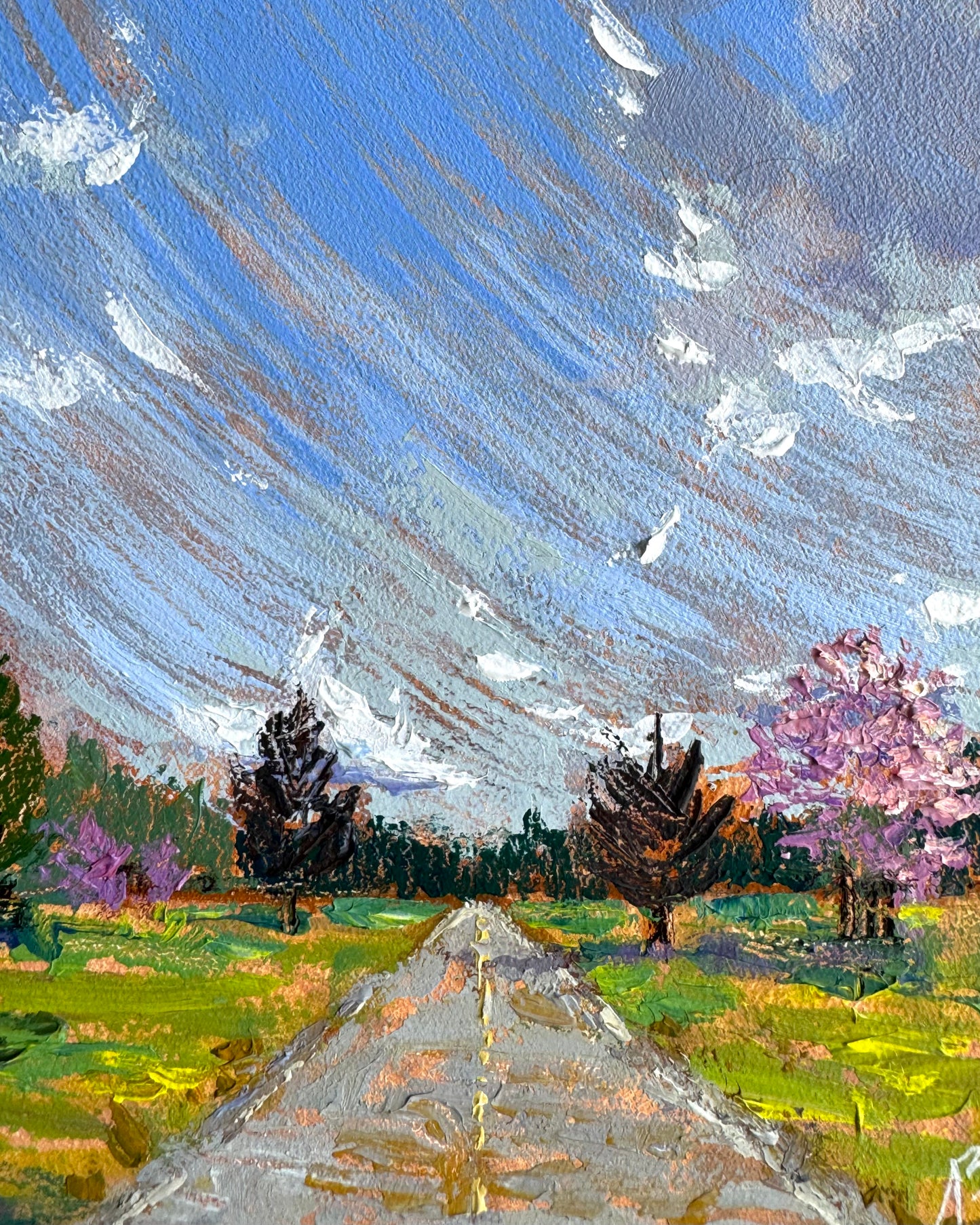 Spring Winds: 8" Round