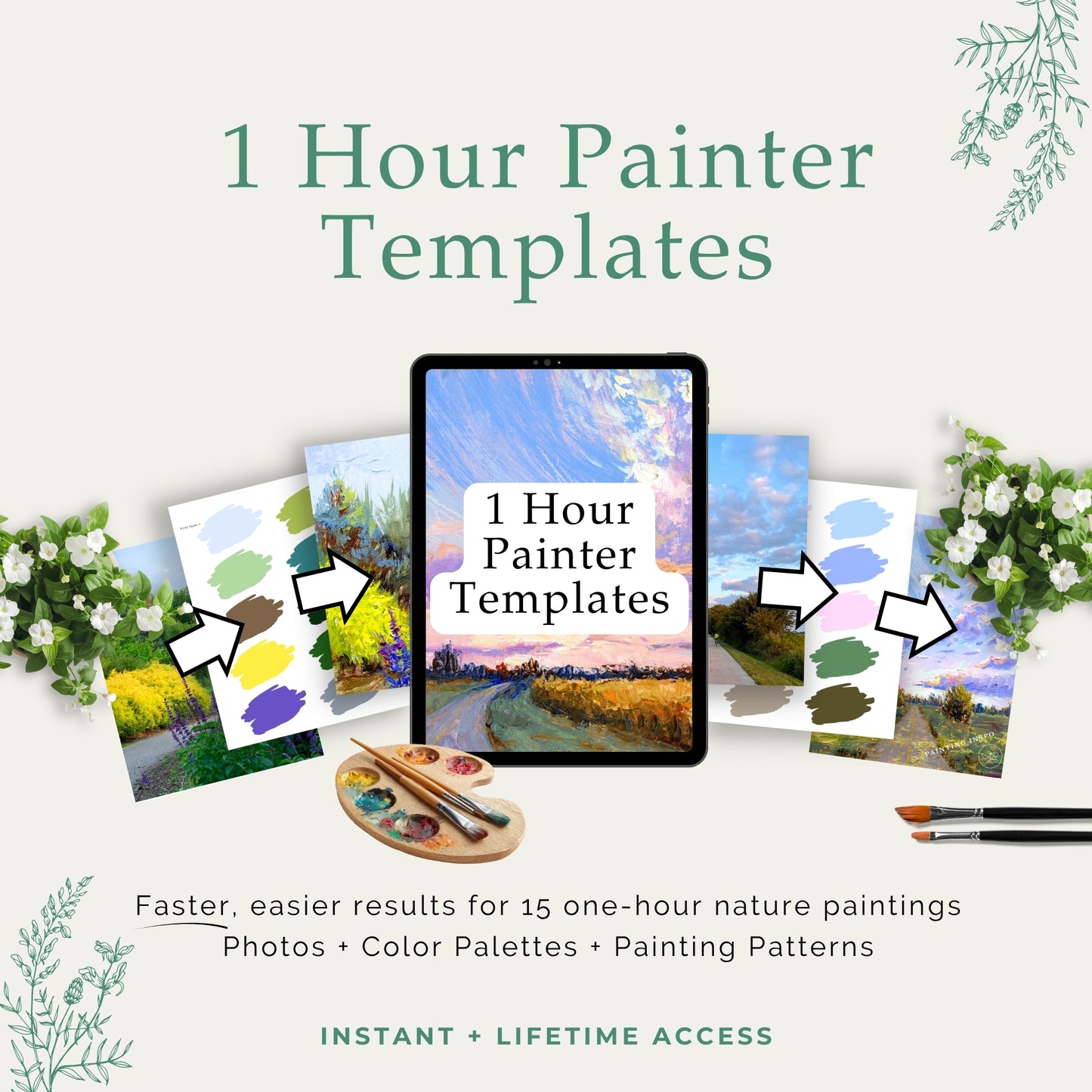 1 Hour Painter Templates