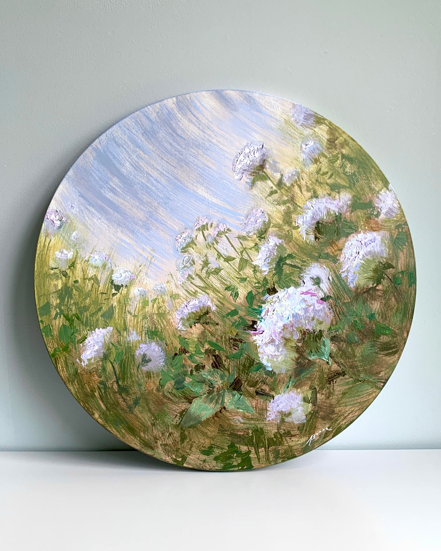 In Quietness: 24" Round