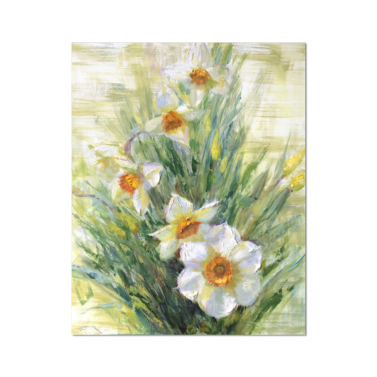 Daffodil Rhythm Print